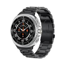 Relógio Inteligente Com Bezel Rotativo 8 Tela AMOLED HD 100+ Modos De Esporte À Prova d'Água Nova