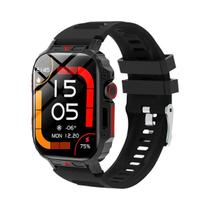 Relógio Inteligente Com Chamada Bluetooth Tela Touch HD Monitor De Saúde Do Sono Monitor De Pressão