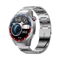 Relógio Inteligente Com Tela AMOLED Watch 5 pro Chamadas Bluetooth Fitness GPS Esportes Para Homens