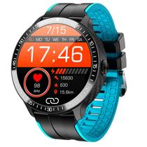 Relógio Inteligente com termômetro, bluetooth, tela cheia, monitoramento de atividade física e saúde ip67