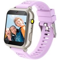 Relógio inteligente Cosjoype Kids Girls de 6 a 12 anos com câmera de 24 jogos