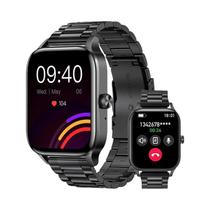 Relógio Inteligente De Luxo Feminino LIGE BT Chamada Mostrador Personalizado Vidro Curvo Monitor De