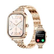 Relógio Inteligente De Luxo Feminino LIGE IP67 À Prova d'Água Com Chamada Bluetooth E Monitor De