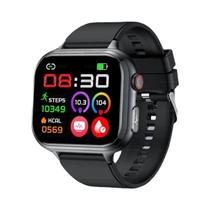 Relógio Inteligente De Saúde Nível Enfermagem HD AMOLED ECG HRV Testador De Pressão Arterial Ácido