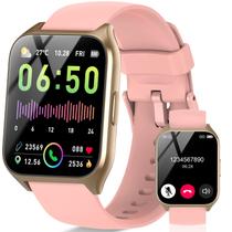 Relógio inteligente DUSONLAP 2025, rastreador de atividades físicas, IP68, rosa