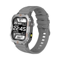 Relógio Inteligente Esportivo Unissex Bluetooth Com Lanterna LED Multifuncional Para Atividades Ao