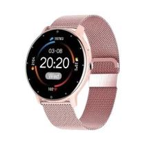 Relógio Inteligente Feminino Com Monitor De Frequência Cardíaca, Rastreador De Atividades, Relógio