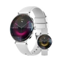 Relógio Inteligente Feminino Com Tela AMOLED 466, Monitor De Frequência Cardíaca, IP68 À Prova