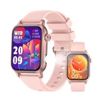 Relógio Inteligente Feminino De 1,85'' HD Com Chamada Bluetooth, Mostrador 3D, Monitor De Fitness E Relógio Inteligente Feminino De 1,85'' HD Com Chamada Bluetooth, Mostrador 3D, Monitor De Fitness E