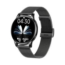 Relógio Inteligente Feminino De Moda 466x466 Tela AMOLED HD À Prova D'Água Monitor De Frequência