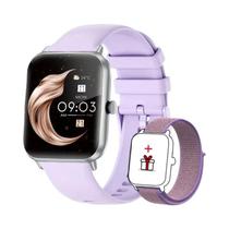 Relógio Inteligente Feminino HD De 1,83 Polegadas Com Chamada Bluetooth, Monitor De Saúde À Prova