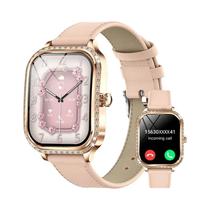 Relógio Inteligente Feminino Monitor De Frequência Cardíaca E Pressão Arterial Reprodução De Música