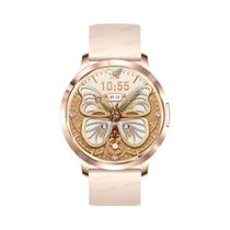 Relógio Inteligente Feminino Ultra Fino Com Tela AMOLED HD, GPS, Chamadas Bluetooth, Novo Luxo 2025,