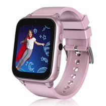Relógio inteligente Goodatech GD10 1,69" para crianças de 4 a 12 anos rosa