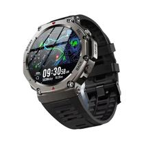 Relógio Inteligente GPS À Prova d'Água De Grau Militar 5ATM AMOLED HD Bússola Chamada BT 170+