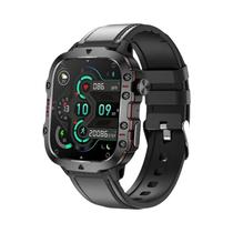 Relógio Inteligente GPS Militar Masculino 5ATM Para Esportes Ao Ar Livre, Monitor De Saúde E