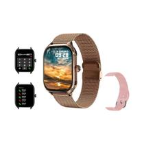 Relógio Inteligente H9 Com Tela HD De 2,01 Polegadas Para Homens E Mulheres, Atende Chamadas,