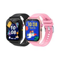 Relógio Inteligente Infantil À Prova D'Água Com Tela Touch HD, Monitor De Sono, Câmera, Alarme E