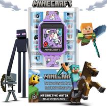 Relógio Inteligente Infantil Accutime Minecraft com Câmera Selfie e Jogos Relógio Inteligente Infantil Accutime Minecraft com Câmera Selfie e Jogos