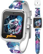 Relógio inteligente infantil Accutime Spiderman com tela sensível ao toque SPD4935AZ