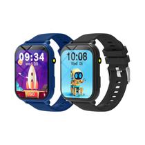 Relógio Inteligente Infantil Com 18 Jogos, Tela De 1,83 Polegadas, Câmera À Prova d'Água, Lanterna,