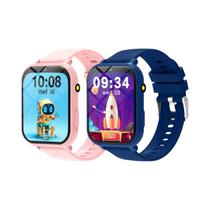 Relógio Inteligente Infantil Com Tela HD, Câmera, Alarme, Monitor De Sono E Jogos, Presente Para