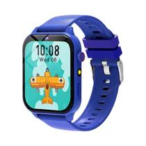 Relógio Inteligente Infantil Com Tela HD, Música, Luz E Jogos Para Meninos E Meninas, Compatível Com