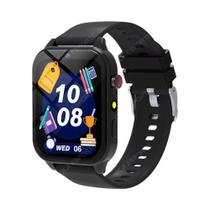 Relógio Inteligente Infantil Com Tela Touch HD, Câmera, 18 Jogos, Monitor De Sono, Despertador,