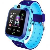 Relógio Inteligente Infantil Howear HW C2 com Câmera GPS SOS Pulseira Silicone Azul Relógio Inteligente Infantil Howear HW C2 com Câmera GPS SOS Pulseira Silicone Azul