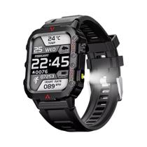 Relógio Inteligente LED De Tela Grande Monitor De Frequência Cardíaca Pressão Arterial Oxigênio No