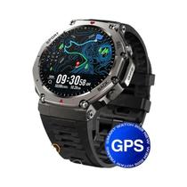 Relógio Inteligente Masculino 2025 T-Rex 3 Com GPS, Display AMOLED, À Prova D'Água 10ATM, Bússola,