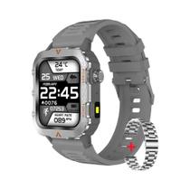 Relógio Inteligente Masculino À Prova D'água, Bluetooth, Chamada, Monitor De Frequência Cardíaca,