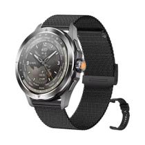 Relógio Inteligente Masculino À Prova D'Água Com Tela AMOLED HD, GPS, Chamada Bluetooth, NFC,