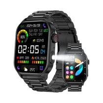 Relógio Inteligente Masculino À Prova D'Água LIGE IP68 Com Chamada Bluetooth Tela De 2.01'' Monitor