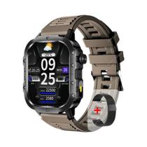 Relógio Inteligente Masculino Com Chamada Bluetooth, Monitor De Frequência Cardíaca, À Prova D'Água,