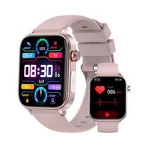 Relógio Inteligente Masculino Com ECG, Monitor De Frequência Cardíaca, Ácido Úrico, SOS, Chamada