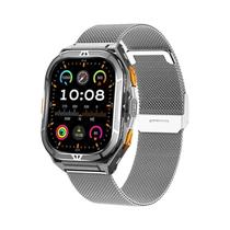 Relógio Inteligente Masculino Com GPS AMOLED HD De 1,96 Polegadas, Chamada Bluetooth, À Prova D'Água