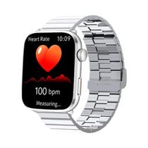 Relógio Inteligente Masculino De Saúde Com Tela HD AMOLED, Monitoramento De HRV, Pressão Arterial,