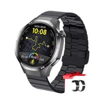 Relógio Inteligente Masculino GT5 pro GPS NFC 2025 Nova Moda 1.53" AMOLED À Prova D'Água Chamada