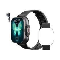 Relógio Inteligente Masculino LIGE Com GPS Monitor De Frequência Cardíaca 2 Em 1 Fones De Ouvido