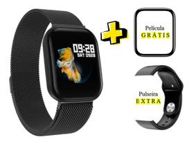 Relógio Inteligente Masculino P70 P/ iPhone Android Samsung Envjo Imediato - WEARFIT