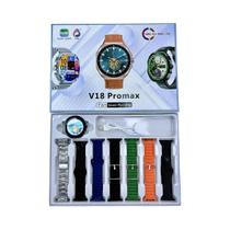 Relógio Inteligente Militar 5ATM À Prova D'Água NFC 1.52" AMOLED Chamada Bluetooth Monitor De