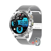 Relógio Inteligente Militar À Prova d'Água Para Homens Com Bluetooth, Tela LED De 1,7 Polegadas,