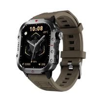 Relógio Inteligente Militar À Prova d'Água Para Homens E Mulheres Com Monitor De Saúde, Bluetooth E