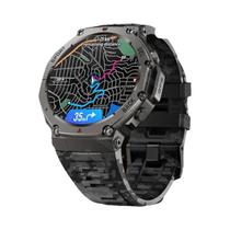 Relógio Inteligente Militar De 48mm T-Rex 3 pro Com GPS De Banda Dupla, Resistente À Água 10ATM, - GUHUAVMI