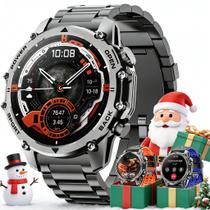 Relógio Inteligente Militar Hwagol Smart 1,52" HD Rastreador Fitness