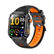 Relógio Inteligente Militar Masculino Com GPS, À Prova D'Água, Bússola, Chamada Bluetooth E Monitor