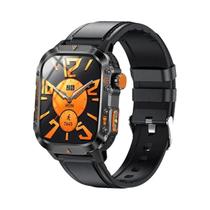 Relógio Inteligente Militar Masculino Com GPS, À Prova D'Água, Bússola, Chamada Bluetooth E Monitor