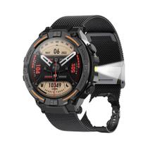 Relógio Inteligente Militar Masculino Com GPS, Bluetooth, Chamadas, Tela HD De 1.52", Monitor De