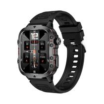 Relógio Inteligente Militar Masculino LIGE 2025 IP68 5ATM Monitor De Saúde Para Atividades Ao Ar